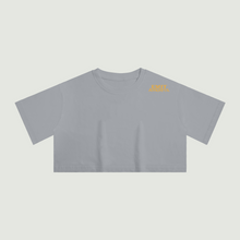 Load image into Gallery viewer, SIMPLY PLAIN (220G Women's Crop Top T-shirt)