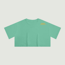 Load image into Gallery viewer, SIMPLY PLAIN (220G Women's Crop Top T-shirt)