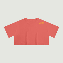 Load image into Gallery viewer, SIMPLY PLAIN (220G Women's Crop Top T-shirt)