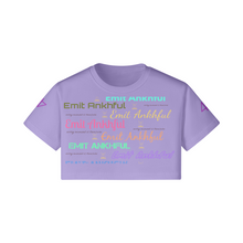 Load image into Gallery viewer, TEA SHIRT (Crop top)