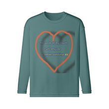 Load image into Gallery viewer, SPEAK BLESSINGS Longsleeve