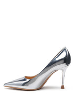 Load image into Gallery viewer, POUDRE METALLIC POINTED STILETTOS
