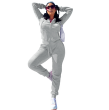 Load image into Gallery viewer, UNIFIED COMBO Womens Sweat Suit with front zipper
