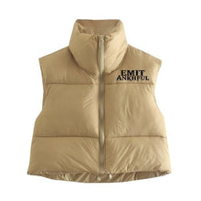 Load image into Gallery viewer, BUBBLE UP Sleeveless winter vest
