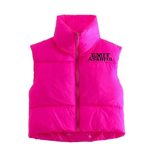 Load image into Gallery viewer, BUBBLE UP Sleeveless winter vest

