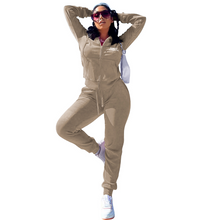 Load image into Gallery viewer, UNIFIED COMBO Womens Sweat Suit with front zipper
