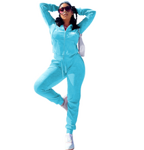 Load image into Gallery viewer, UNIFIED COMBO Womens Sweat Suit with front zipper
