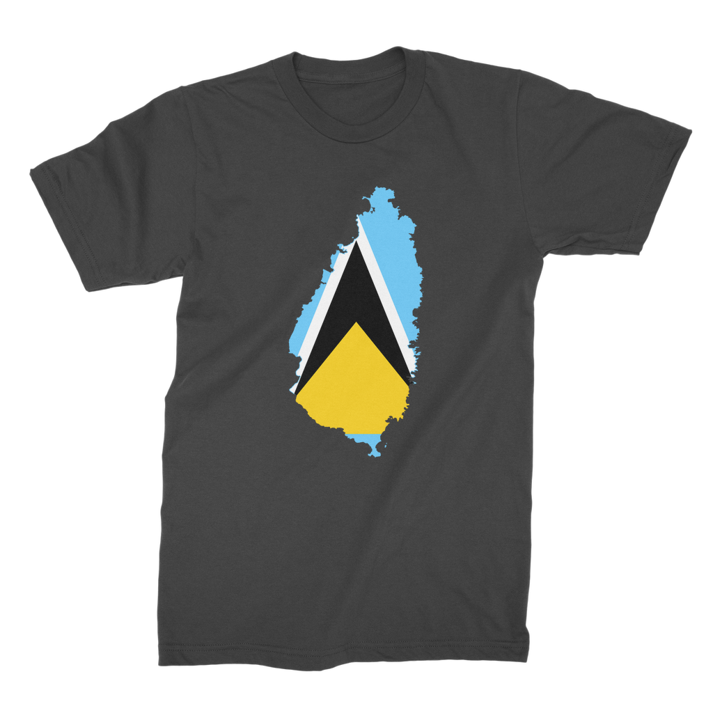 SAINT LUCIA Premium Jersey Adult T-Shirt