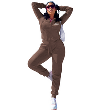Load image into Gallery viewer, UNIFIED COMBO Womens Sweat Suit with front zipper
