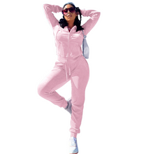 Load image into Gallery viewer, UNIFIED COMBO Womens Sweat Suit with front zipper
