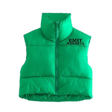 Load image into Gallery viewer, BUBBLE UP Sleeveless winter vest
