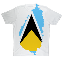 Load image into Gallery viewer, SAINT LUCIA Sublimation Performance Adult T-Shirt
