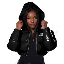 Load image into Gallery viewer, BUBBLE UP Hooded long-sleeved winter coat
