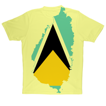 Load image into Gallery viewer, SAINT LUCIA Sublimation Performance Adult T-Shirt
