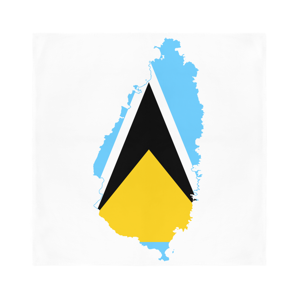 SAINT LUCIA Sublimation Bandana