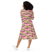 Load image into Gallery viewer, WITH OR WITHOUT (long sleeve midi dress)
