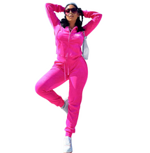 Load image into Gallery viewer, UNIFIED COMBO Womens Sweat Suit with front zipper
