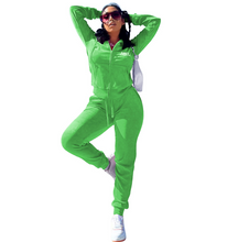 Load image into Gallery viewer, UNIFIED COMBO Womens Sweat Suit with front zipper
