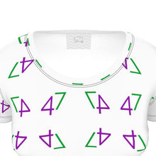 Load image into Gallery viewer, EXCLUSIVELY EXQUISITE (Ladies Scoop Neck T-Shirt)
