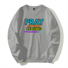 Load image into Gallery viewer, PRAYERFUL (Silver fox fleece thermal hoodie)
