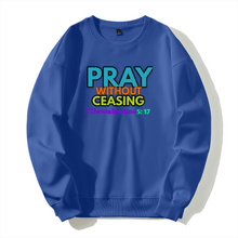 Load image into Gallery viewer, PRAYERFUL (Silver fox fleece thermal hoodie)
