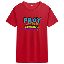 Load image into Gallery viewer, PRAYERFUL (Unisex Mercerized Cotton Tee)
