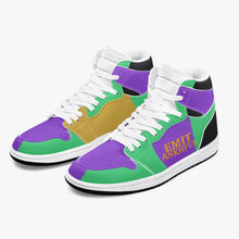 Load image into Gallery viewer, FOUR SEASONS (Black High-Top Leather Sneakers)
