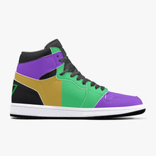 Load image into Gallery viewer, FOUR SEASONS (Black High-Top Leather Sneakers)
