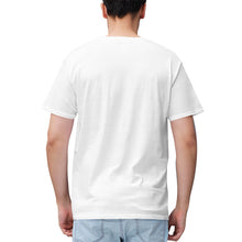 Load image into Gallery viewer, TEA SHIRT (Men&#39;s 100% Cotton V‑Neck )

