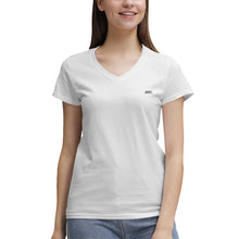 Load image into Gallery viewer, TEA SHIRT(Women&#39;s 100% Cotton V‑Neck )
