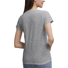 Load image into Gallery viewer, TEA SHIRT(Women&#39;s 100% Cotton V‑Neck )
