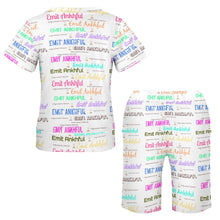 Load image into Gallery viewer, PLUM CONTOUR (Large short sleeved Shorts Set)
