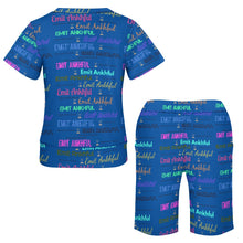 Load image into Gallery viewer, PLUM CONTOUR (Large short sleeved Shorts Set)

