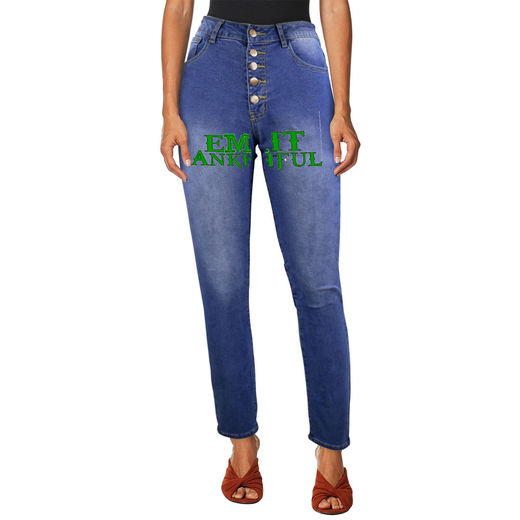 Emit GENES green Women's Jeans