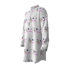 Load image into Gallery viewer, ROOTS AND CULTURE (Men&#39;s Stand-up Collar Long Shirt)
