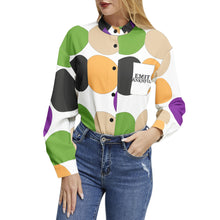Load image into Gallery viewer, BLOUSE (Long Sleeve Button Up Casual Shirt Top)
