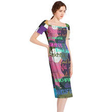 Load image into Gallery viewer, CHIC SUMMER(Split Thigh Midi Bodycon Dress)

