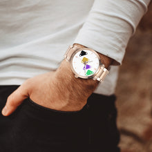 Load image into Gallery viewer, FOUR SEASONS (New Steel Strap Automatic Watch (With Indicators)
