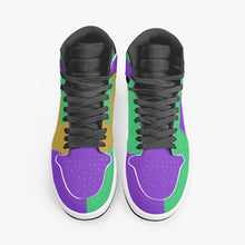 Load image into Gallery viewer, FOUR SEASONS (Black High-Top Leather Sneakers)
