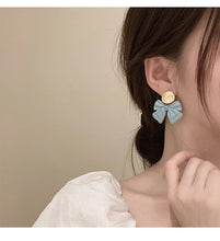 Load image into Gallery viewer, BIJOU SOLITAIRE(S925 Silver Needle Big Butterfly Earrings)
