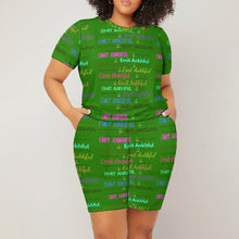 Load image into Gallery viewer, PLUM CONTOUR (Large short sleeved Shorts Set)
