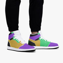 Load image into Gallery viewer, FOUR SEASONS (Black High-Top Leather Sneakers)
